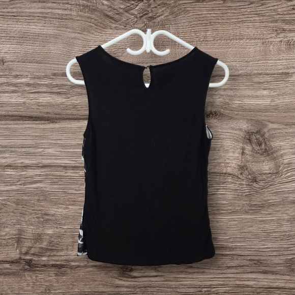 ⭐️Cleo Black and White Layered Tank Top Size Small - Picture 5 of 5